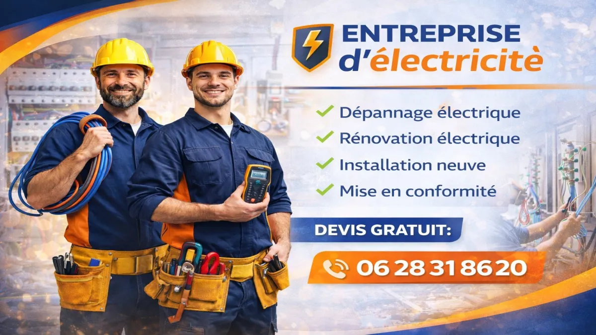Entreprise d’électricité à Marignane pour installation, dépannage et travaux électriques
